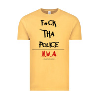 Vintage Mustard fck tha police Vintage Tee - artisFamous