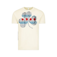 Vintage Arctic irish chicago flag shamrock Vintage Tee - artisFamous