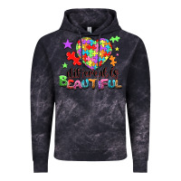 Cloud Black different is beautiful Vintage Hoodie - NancyCooperArtShop