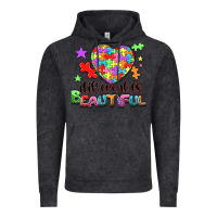 Vintage Arctic different is beautiful Vintage Hoodie - NancyCooperArtShop