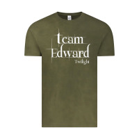 Vintage Olive Team Edward Twilight Shirt, Twilight Saga Vintage Tee - artisFamous