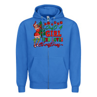 True Royal Just A Girl Who Loves Christmas Zipper Hoodie - FaDigitalArtStudio