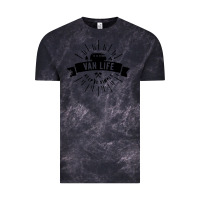 Cloud Black camper vintage retro Vintage Tee - artisFamous