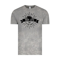 Cloud Rock camper vintage retro Vintage Tee - artisFamous