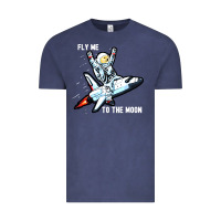 Vintage Denim dogecoin hodl to the moon Vintage Tee - artisFamous