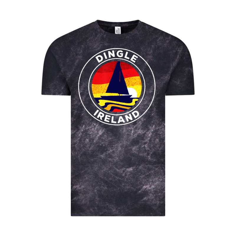 Dingle Ireland Vintage Sailboat 70s Retro Sunset Vintage Tee by artisFamous | Teevron