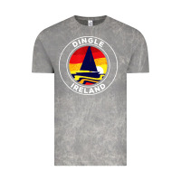 Cloud Rock dingle ireland vintage sailboat 70s retro sunset Vintage Tee - artisFamous