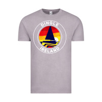 Vintage Zinc dingle ireland vintage sailboat 70s retro sunset Vintage Tee - artisFamous