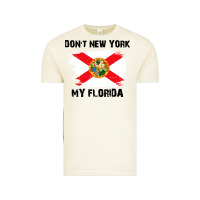 Vintage Arctic don't new york my florida t shirt flag Vintage Tee - artisFamous