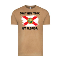 Vintage Camel don't new york my florida t shirt flag Vintage Tee - artisFamous