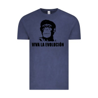 Vintage Denim viva la evolucion Vintage Tee - artisFamous