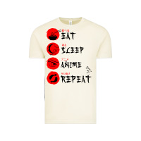 Vintage Arctic eat sleep anime repeat japanese Vintage Tee - artisFamous
