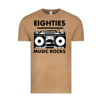 Eighties Music Rocks Vintage Tee | Teevron