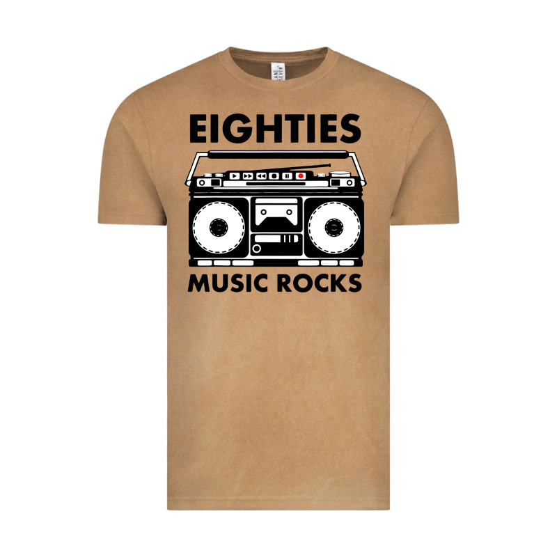Eighties Music Rocks Vintage Tee by artisFamous | Teevron