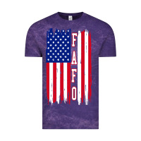 Cloud Purple fafo f4ck around and find out Vintage Tee - artisFamous