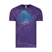 Cloud Purple hawaii aloha art Vintage Tee - artisFamous