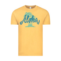 Vintage Mustard hawaii aloha art Vintage Tee - artisFamous