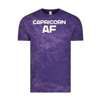 Cloud Purple capricorn af zodiac sign Vintage Tee - artisFamous