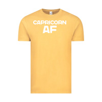 Capricorn Af Zodiac Sign Vintage Tee | Teevron