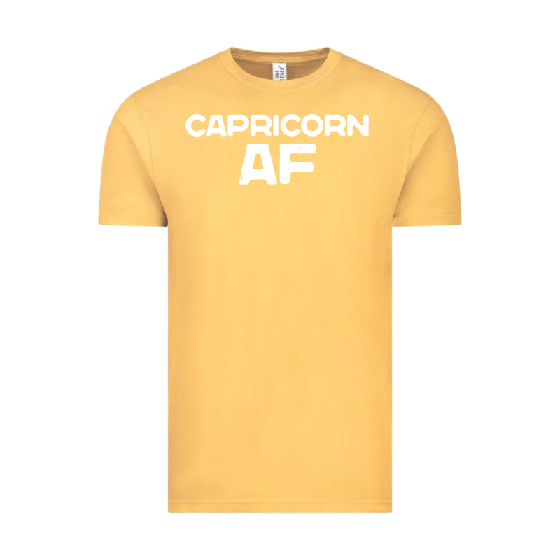Capricorn Af Zodiac Sign Vintage Tee by artisFamous | Teevron