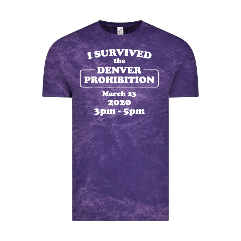 I Survived Denver Prohibition 2020 Vintage Tee by artisFamous | Teevron