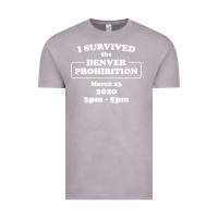 Vintage Zinc i survived denver prohibition 2020 Vintage Tee - artisFamous
