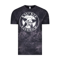 Cloud Black guy fieri knuckle sandwich Vintage Tee - artisFamous