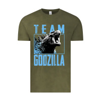 Vintage Olive go.dzil.la vs k.o.n.g   official team go.dzi.lla ne.on gift t shirt Vintage Tee - artisFamous