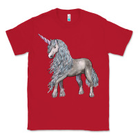 Red Unicorn Classic Tee - LillyAllenDesigns