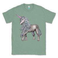 Sage Unicorn Classic Tee - LillyAllenDesigns