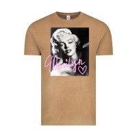 Vintage Camel monroe black and white pink handwriting t shirt Vintage Tee - artisFamous