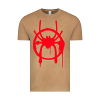 Vintage Camel spiderverse miles symbol tag t shirt Vintage Tee - artisFamous