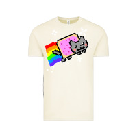 Vintage Arctic nyan cat t shirt Vintage Tee - artisFamous
