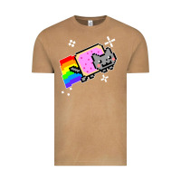 Vintage Camel nyan cat t shirt Vintage Tee - artisFamous