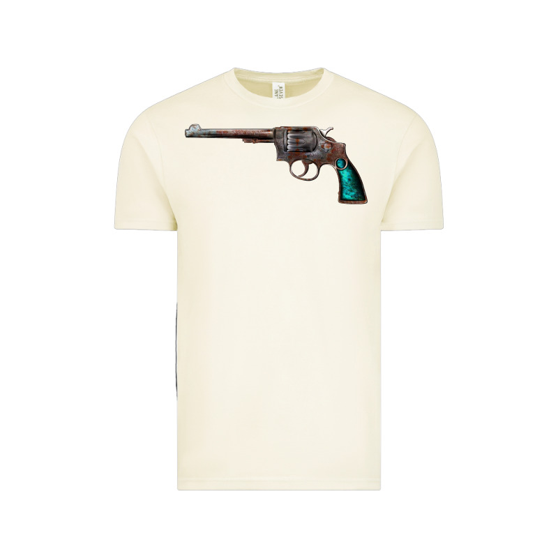 Revolver Handgun Vintage Tee by artisFamous | Teevron