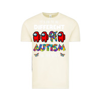 Vintage Arctic a.mong us it's o.kay to be different autism awareness t shirt Vintage Tee - artisFamous