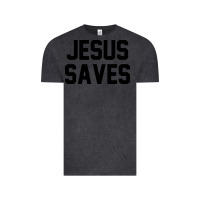 Vintage Black jesus saves christian faith trust in god lord christ Vintage Tee - artisFamous