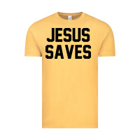 Vintage Mustard jesus saves christian faith trust in god lord christ Vintage Tee - artisFamous