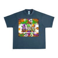 Midnight Navy Halloween Gnomes Urban Heavy Tee - texasbilliewilder