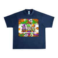 Navy Halloween Gnomes Urban Heavy Tee - texasbilliewilder