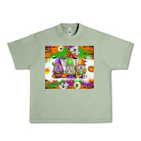 Oil Green Halloween Gnomes Urban Heavy Tee - texasbilliewilder
