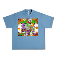 Pebble Blue Halloween Gnomes Urban Heavy Tee - texasbilliewilder
