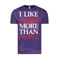 I Like Cars More Than People Vintage Tee | Teevron