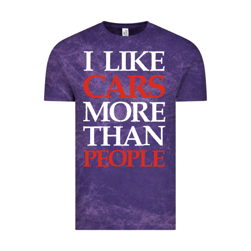 I Like Cars More Than People Vintage Tee by artisFamous | Teevron