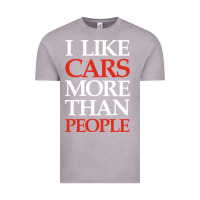 Vintage Zinc I LIKE CARS MORE THAN PEOPLE Vintage Tee - artisFamous