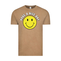 Vintage Coffee retro   have a nice day   smile happy face Vintage Tee - artisFamous