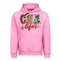 Fuchsia Pink christmas certified nurse  assistant life Urban Hoodie - BarkalooDesign
