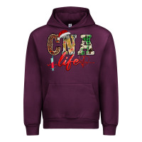 Mauve Wine christmas certified nurse  assistant life Urban Hoodie - BarkalooDesign
