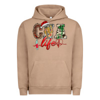 Pigment Burro christmas certified nurse  assistant life Urban Hoodie - BarkalooDesign