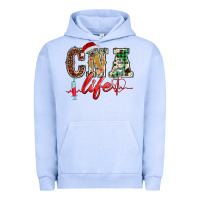 Pigment Grape Ice christmas certified nurse  assistant life Urban Hoodie - BarkalooDesign